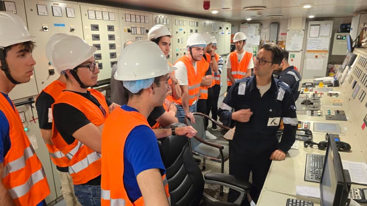 Monaco Navi - UniOlbia e Grendi: giornata a bordo per gli studenti di ingegneria navale - Image 1