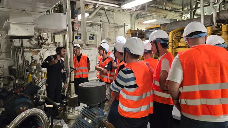 Monaco Navi - UniOlbia e Grendi: giornata a bordo per gli studenti di ingegneria navale - Image 2